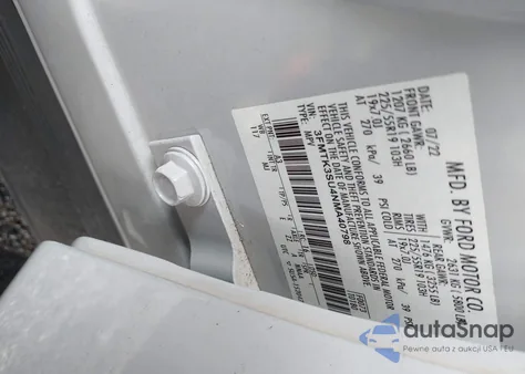 2022 Ford Mustang Mach-E Premium z USA, uszkodzony, nr VIN 3FMTK3SU4NMA40798